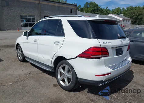 2017 Mercedes-Benz Gle 350 4Matic из США, поврежденный, VIN 4JGDA5HB1HA908539